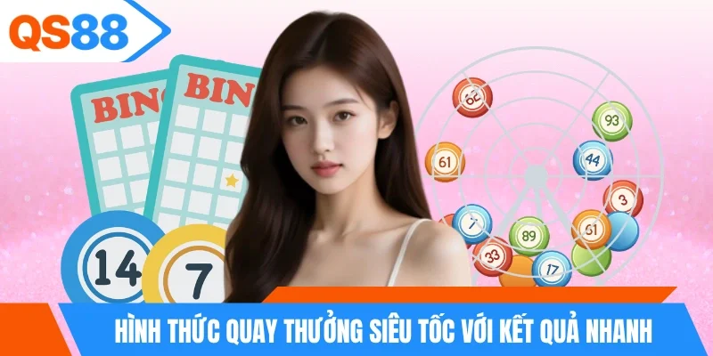 Hình thức quay thưởng siêu tốc với kết quả nhanh